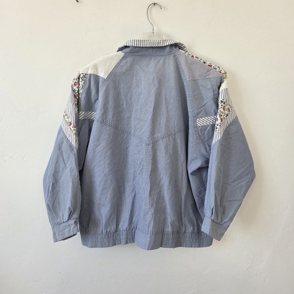 Vintage Stonybrook Patchwork Jacket Windbreaker B… - image 5